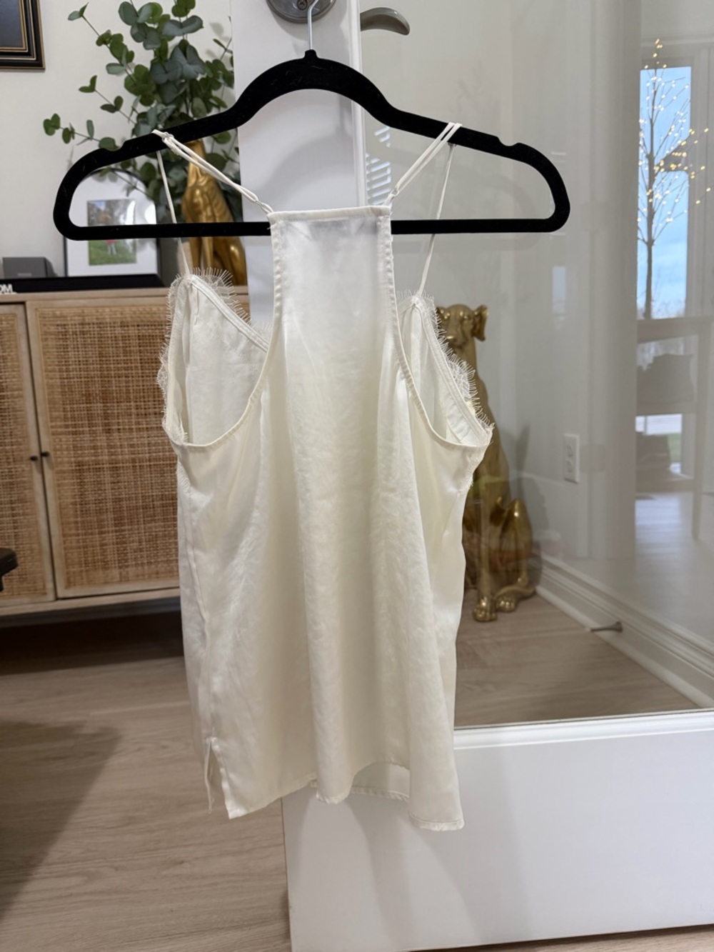 Nine West Ivory Lace-Trim Camisole - Picture 2 of 3